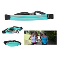 Solid Color Elastic Outdoor Sport Runner Waist Pocket Belt